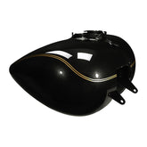 HR3 Black Quartz 2017RGU Fuel Gas Tank For 2008-2023 Harley Touring Models